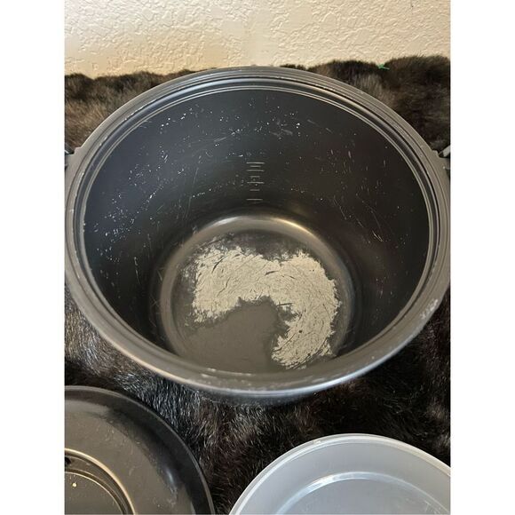 Pampered Chef Rice Cooker Plus Microwave 3qt #2779 Steamer Retired W/Locking Lid - Picture 4 of 5